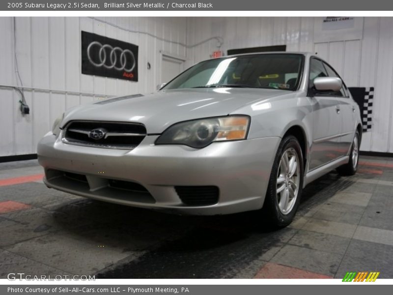 Brilliant Silver Metallic / Charcoal Black 2005 Subaru Legacy 2.5i Sedan