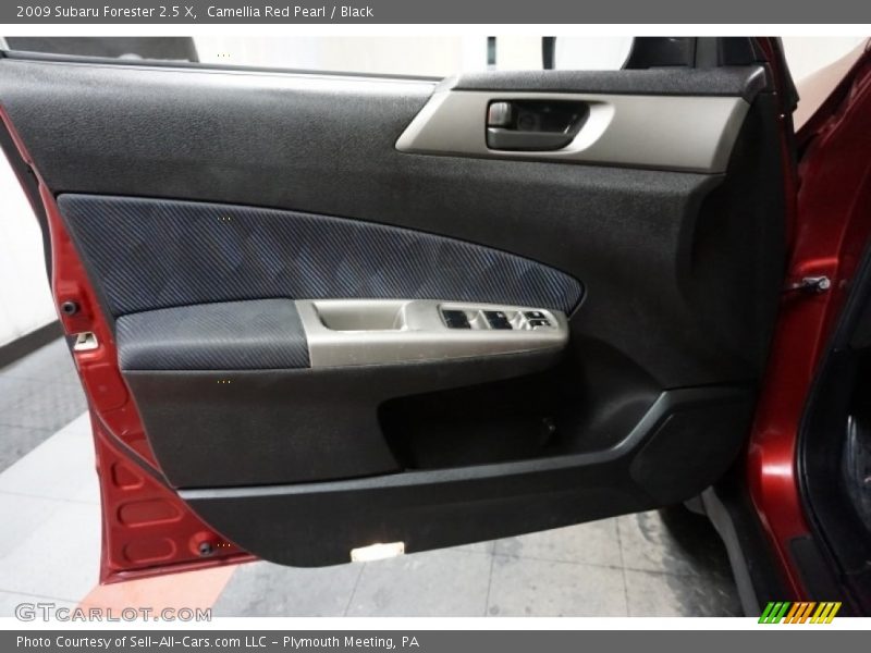 Camellia Red Pearl / Black 2009 Subaru Forester 2.5 X
