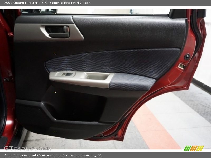 Camellia Red Pearl / Black 2009 Subaru Forester 2.5 X