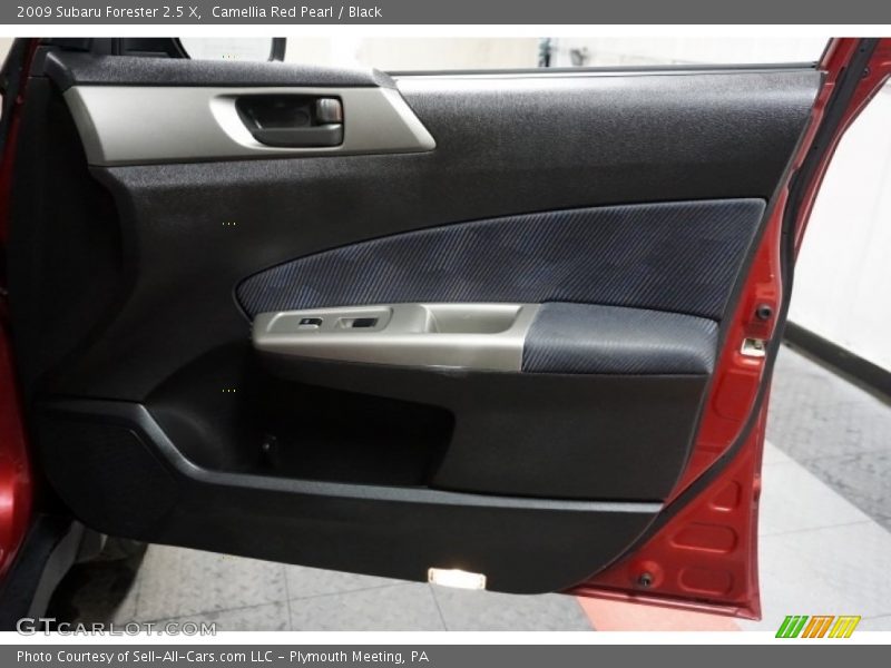 Camellia Red Pearl / Black 2009 Subaru Forester 2.5 X