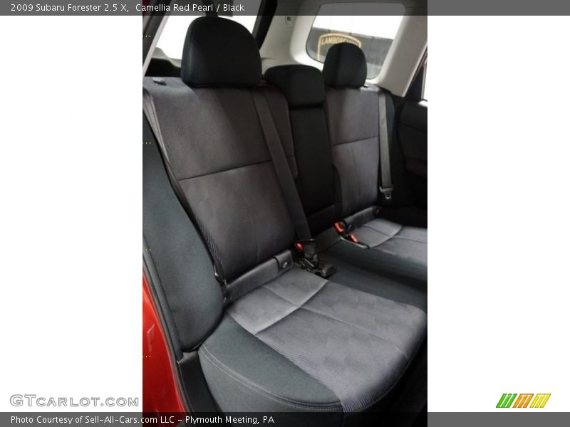 Camellia Red Pearl / Black 2009 Subaru Forester 2.5 X