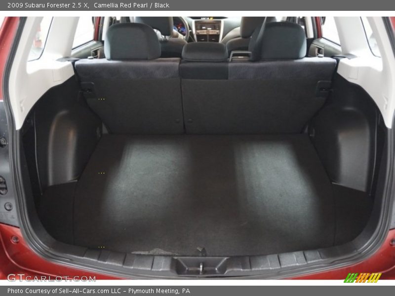 Camellia Red Pearl / Black 2009 Subaru Forester 2.5 X