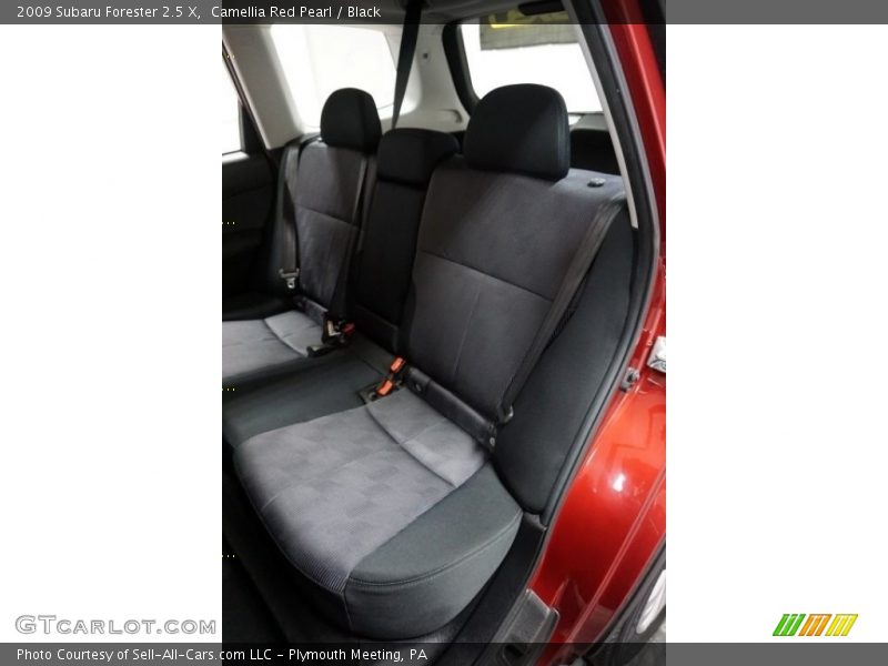 Camellia Red Pearl / Black 2009 Subaru Forester 2.5 X