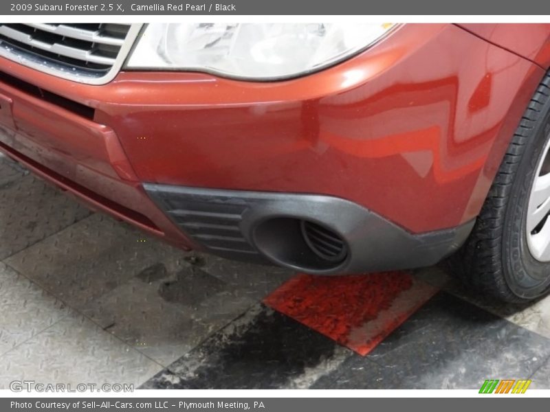 Camellia Red Pearl / Black 2009 Subaru Forester 2.5 X