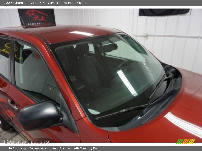 Camellia Red Pearl / Black 2009 Subaru Forester 2.5 X