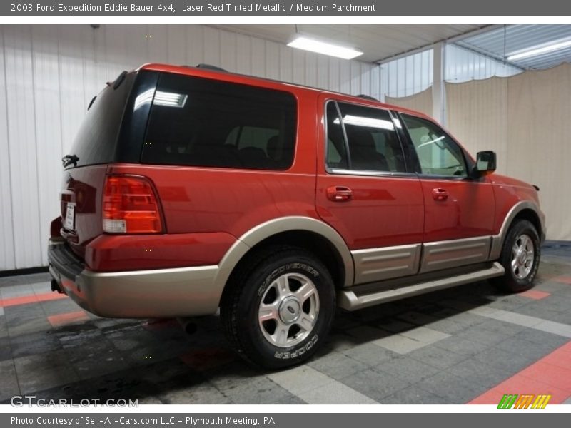 Laser Red Tinted Metallic / Medium Parchment 2003 Ford Expedition Eddie Bauer 4x4