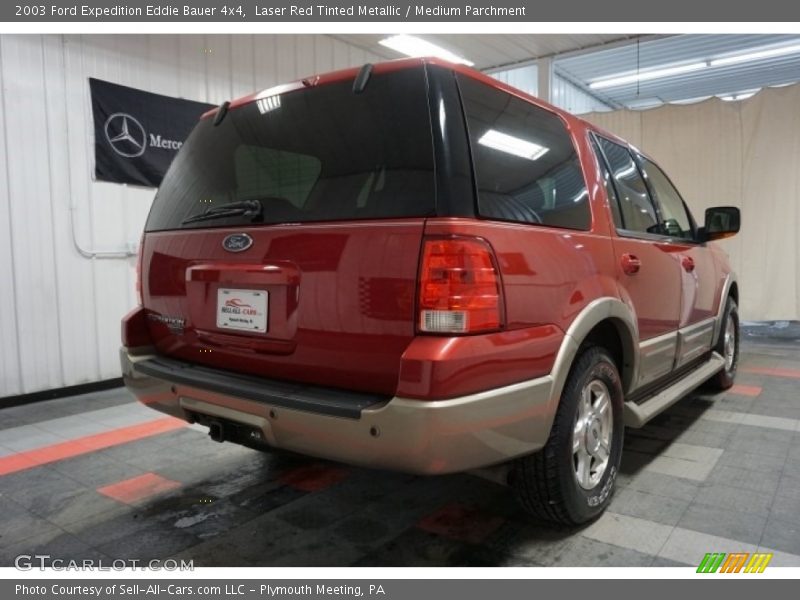 Laser Red Tinted Metallic / Medium Parchment 2003 Ford Expedition Eddie Bauer 4x4