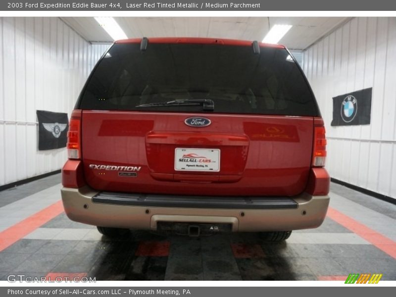 Laser Red Tinted Metallic / Medium Parchment 2003 Ford Expedition Eddie Bauer 4x4