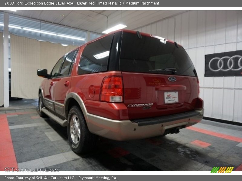 Laser Red Tinted Metallic / Medium Parchment 2003 Ford Expedition Eddie Bauer 4x4
