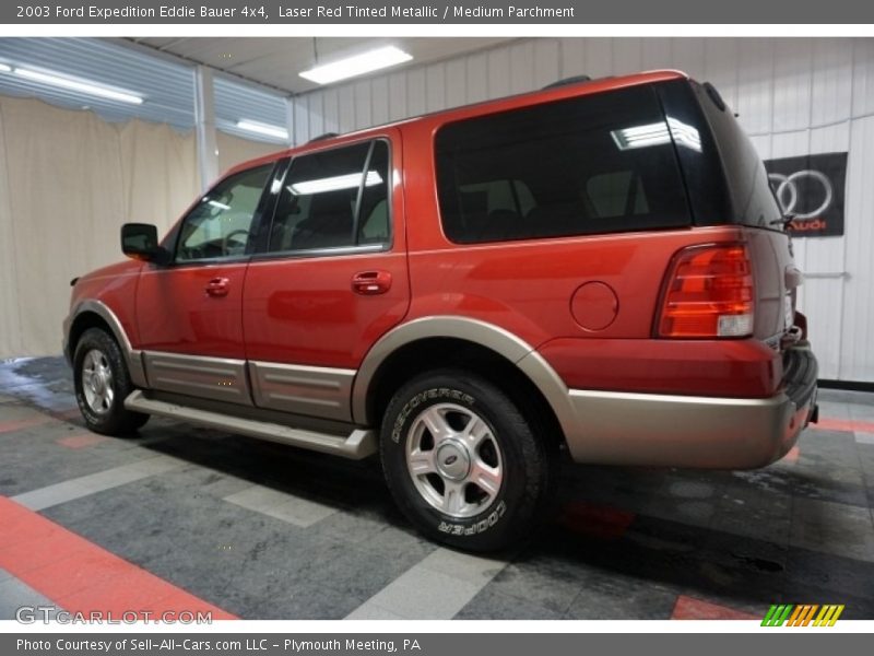 Laser Red Tinted Metallic / Medium Parchment 2003 Ford Expedition Eddie Bauer 4x4