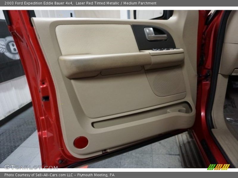 Laser Red Tinted Metallic / Medium Parchment 2003 Ford Expedition Eddie Bauer 4x4