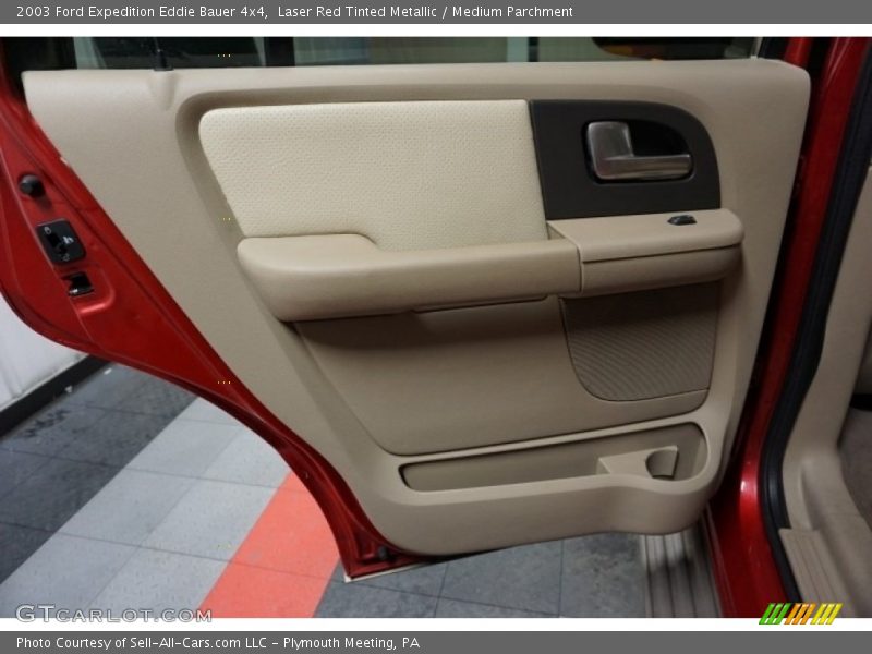 Laser Red Tinted Metallic / Medium Parchment 2003 Ford Expedition Eddie Bauer 4x4