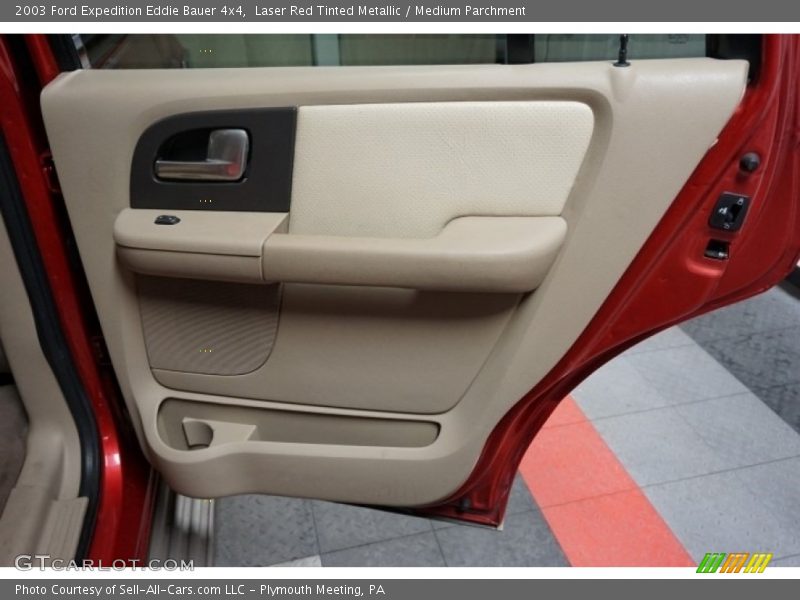 Laser Red Tinted Metallic / Medium Parchment 2003 Ford Expedition Eddie Bauer 4x4