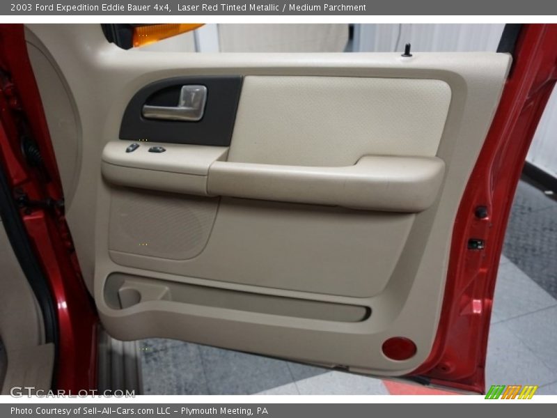 Laser Red Tinted Metallic / Medium Parchment 2003 Ford Expedition Eddie Bauer 4x4
