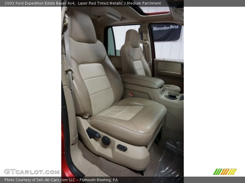 Laser Red Tinted Metallic / Medium Parchment 2003 Ford Expedition Eddie Bauer 4x4