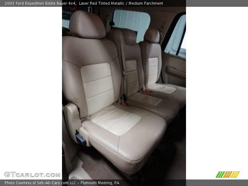 Laser Red Tinted Metallic / Medium Parchment 2003 Ford Expedition Eddie Bauer 4x4