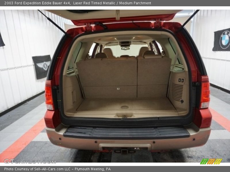 Laser Red Tinted Metallic / Medium Parchment 2003 Ford Expedition Eddie Bauer 4x4
