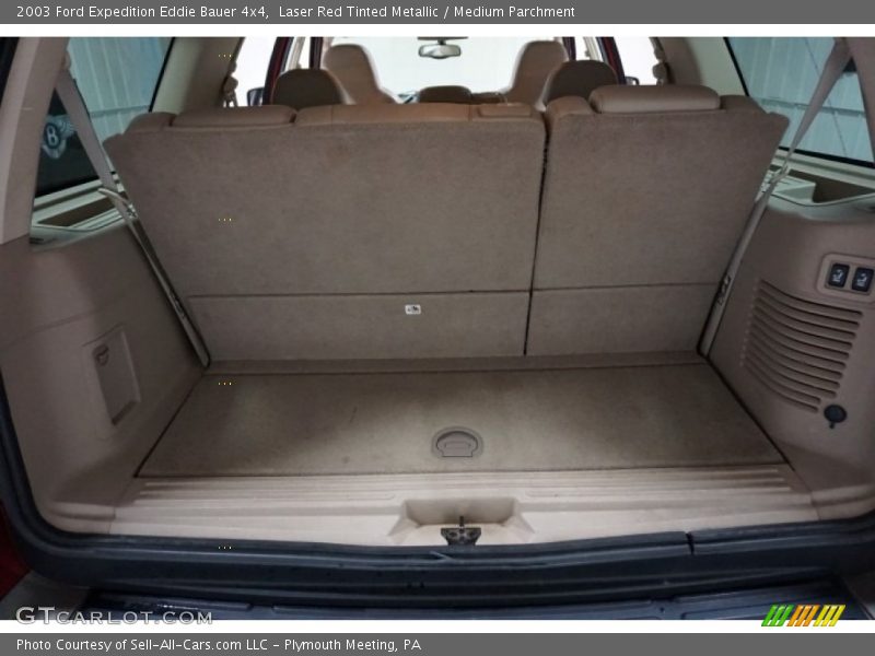Laser Red Tinted Metallic / Medium Parchment 2003 Ford Expedition Eddie Bauer 4x4