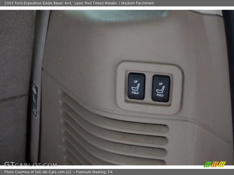 Laser Red Tinted Metallic / Medium Parchment 2003 Ford Expedition Eddie Bauer 4x4
