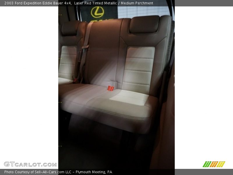 Laser Red Tinted Metallic / Medium Parchment 2003 Ford Expedition Eddie Bauer 4x4