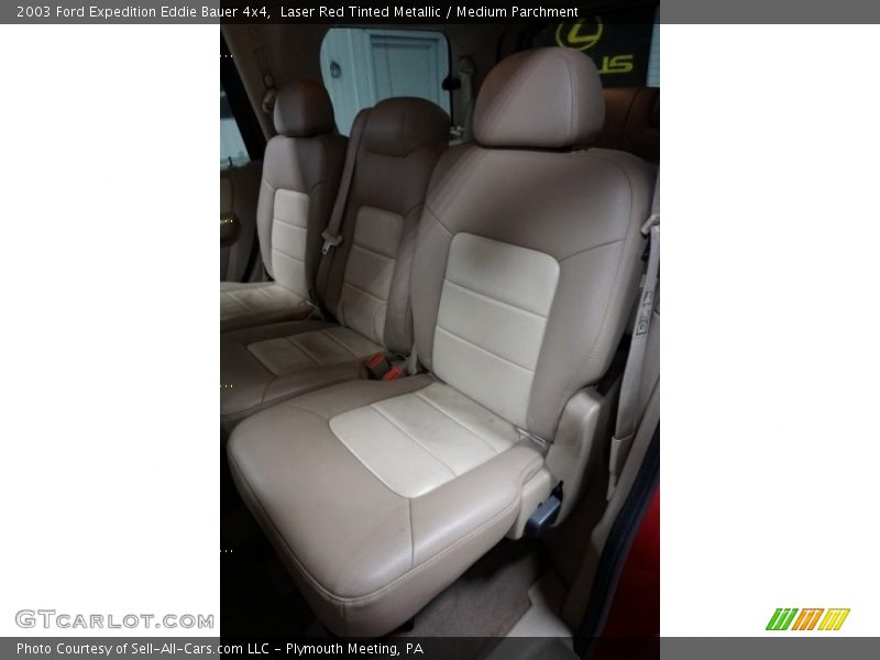Laser Red Tinted Metallic / Medium Parchment 2003 Ford Expedition Eddie Bauer 4x4