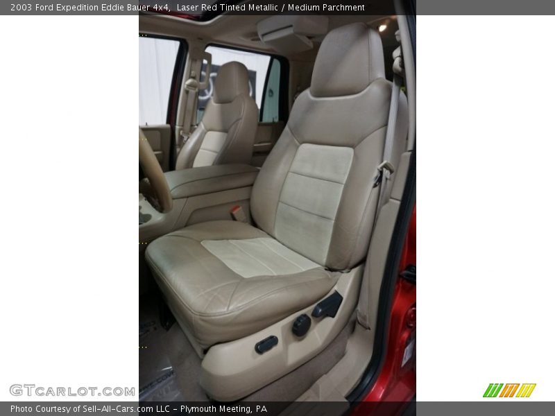 Laser Red Tinted Metallic / Medium Parchment 2003 Ford Expedition Eddie Bauer 4x4