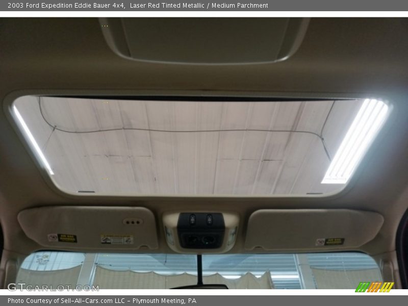 Laser Red Tinted Metallic / Medium Parchment 2003 Ford Expedition Eddie Bauer 4x4
