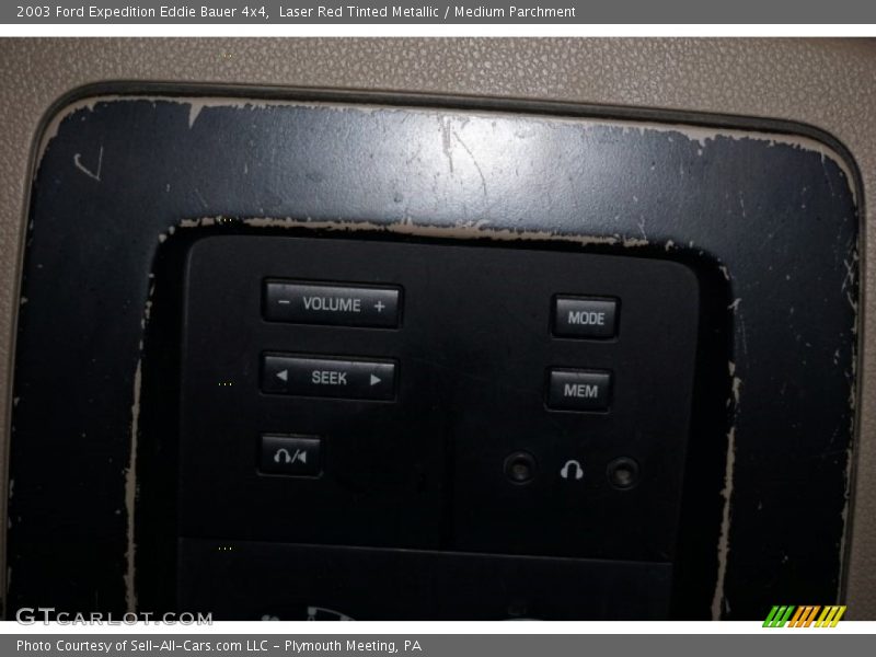 Laser Red Tinted Metallic / Medium Parchment 2003 Ford Expedition Eddie Bauer 4x4