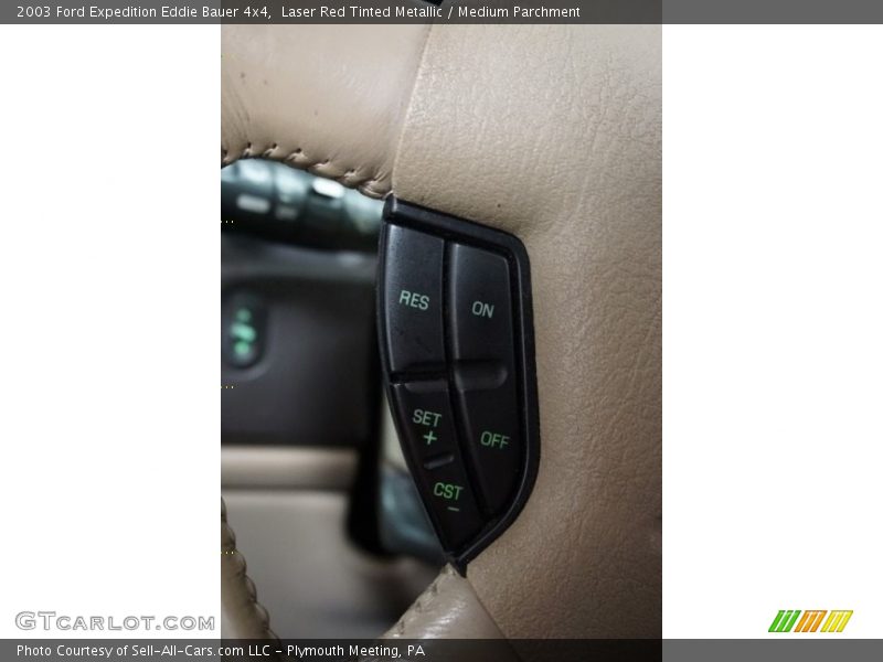 Laser Red Tinted Metallic / Medium Parchment 2003 Ford Expedition Eddie Bauer 4x4