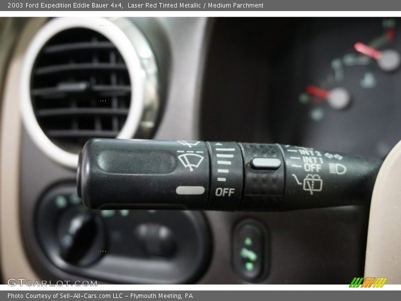 Laser Red Tinted Metallic / Medium Parchment 2003 Ford Expedition Eddie Bauer 4x4