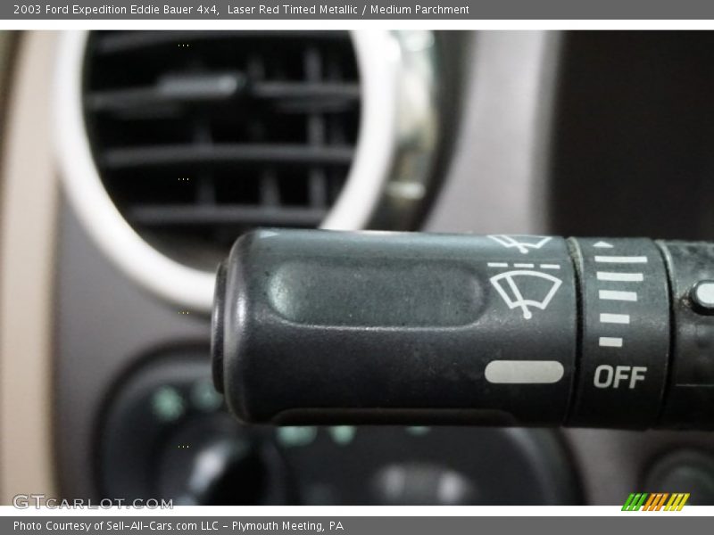 Laser Red Tinted Metallic / Medium Parchment 2003 Ford Expedition Eddie Bauer 4x4