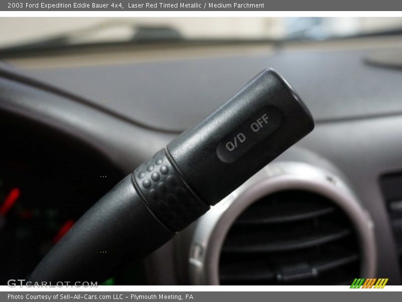 Laser Red Tinted Metallic / Medium Parchment 2003 Ford Expedition Eddie Bauer 4x4