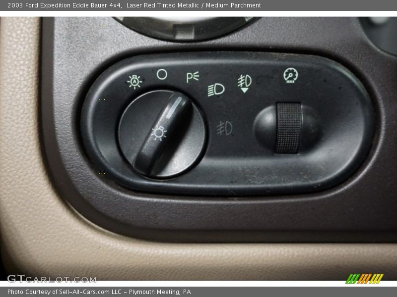 Laser Red Tinted Metallic / Medium Parchment 2003 Ford Expedition Eddie Bauer 4x4