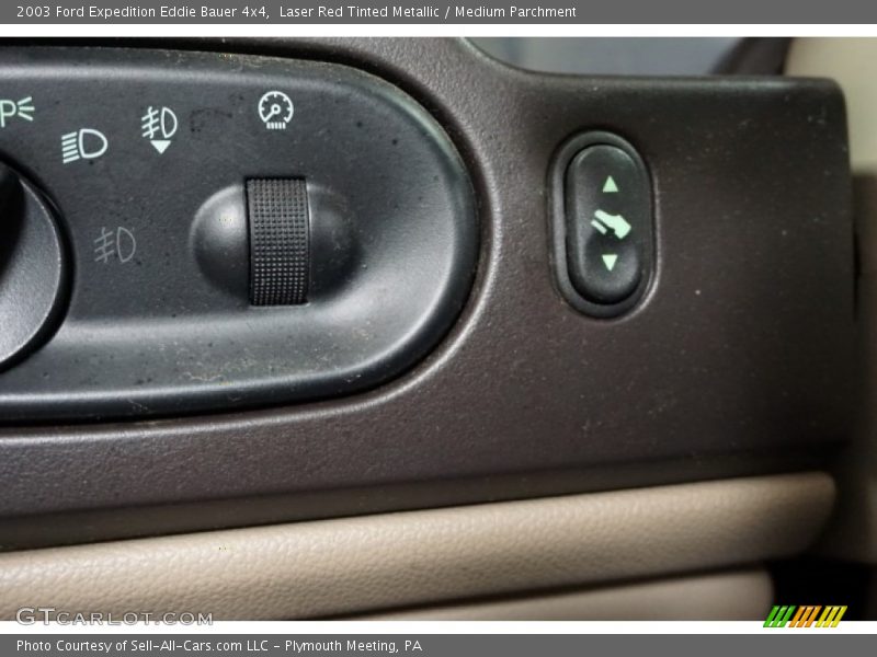 Laser Red Tinted Metallic / Medium Parchment 2003 Ford Expedition Eddie Bauer 4x4