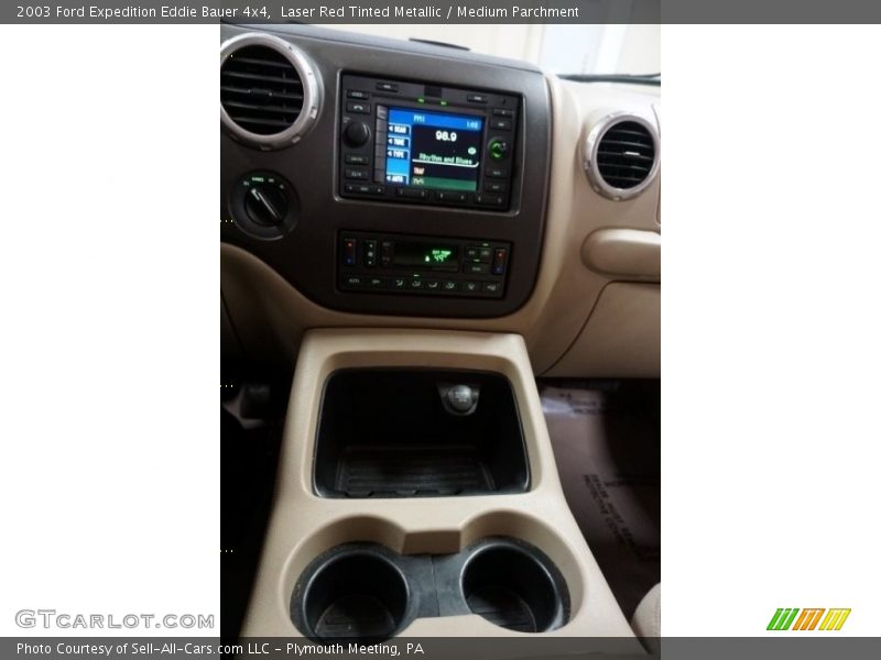 Laser Red Tinted Metallic / Medium Parchment 2003 Ford Expedition Eddie Bauer 4x4