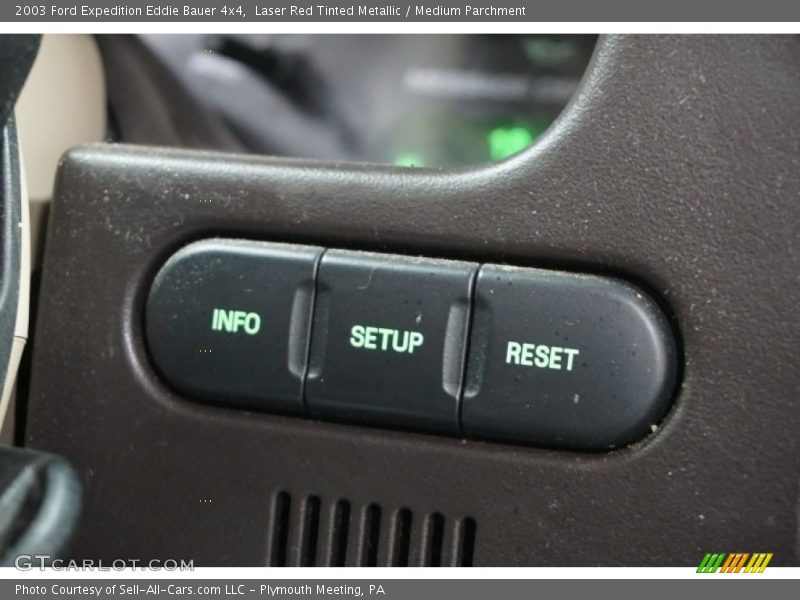 Laser Red Tinted Metallic / Medium Parchment 2003 Ford Expedition Eddie Bauer 4x4