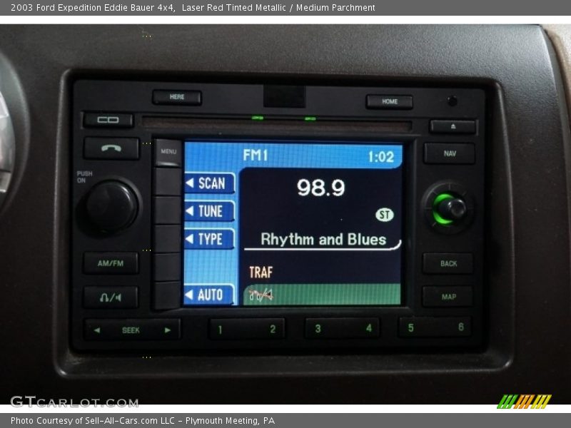 Laser Red Tinted Metallic / Medium Parchment 2003 Ford Expedition Eddie Bauer 4x4