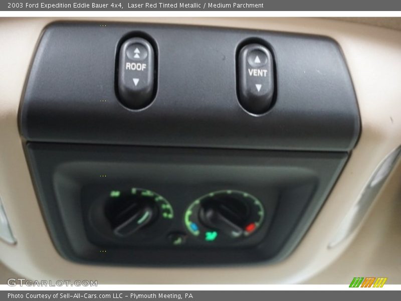 Laser Red Tinted Metallic / Medium Parchment 2003 Ford Expedition Eddie Bauer 4x4