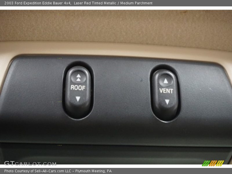Laser Red Tinted Metallic / Medium Parchment 2003 Ford Expedition Eddie Bauer 4x4