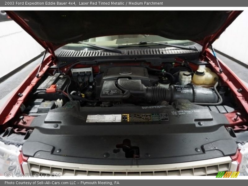 Laser Red Tinted Metallic / Medium Parchment 2003 Ford Expedition Eddie Bauer 4x4