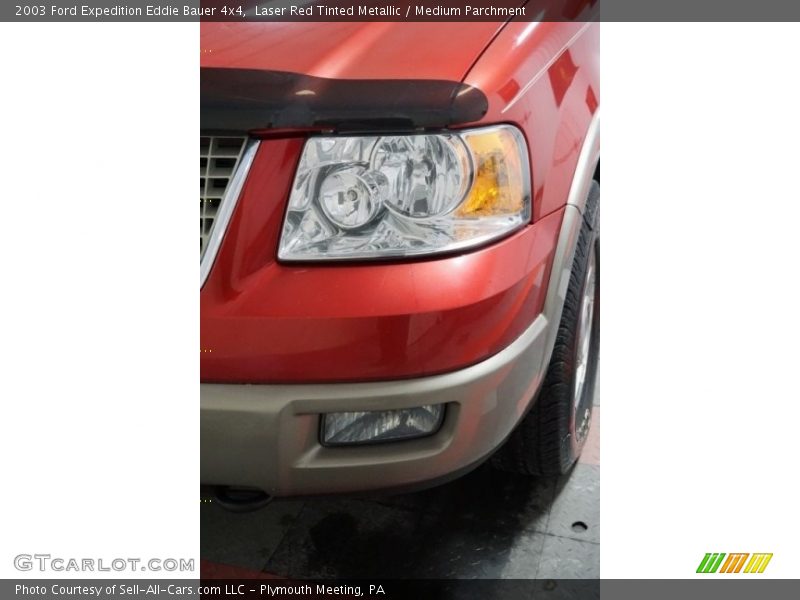 Laser Red Tinted Metallic / Medium Parchment 2003 Ford Expedition Eddie Bauer 4x4