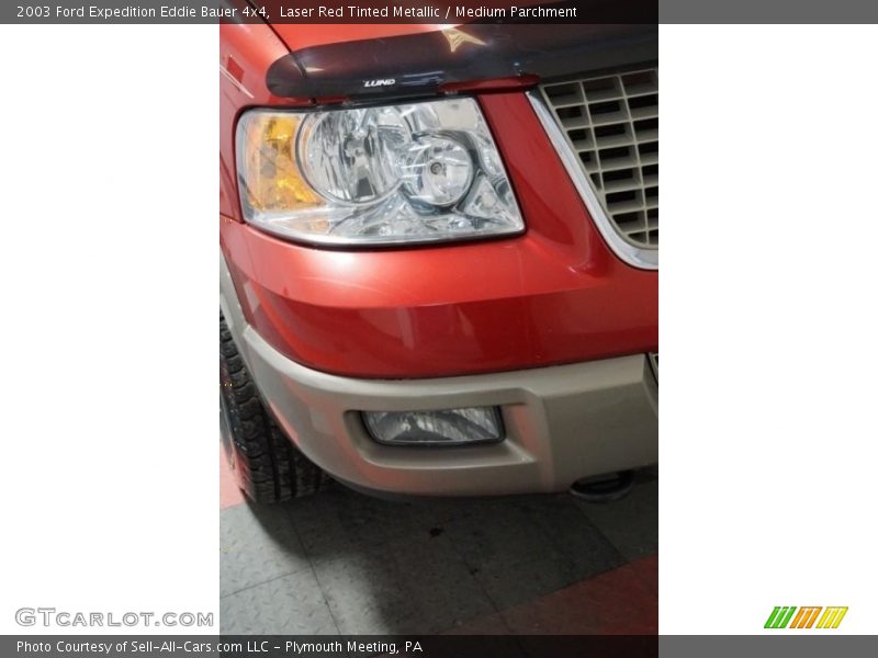 Laser Red Tinted Metallic / Medium Parchment 2003 Ford Expedition Eddie Bauer 4x4