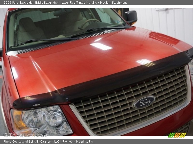 Laser Red Tinted Metallic / Medium Parchment 2003 Ford Expedition Eddie Bauer 4x4