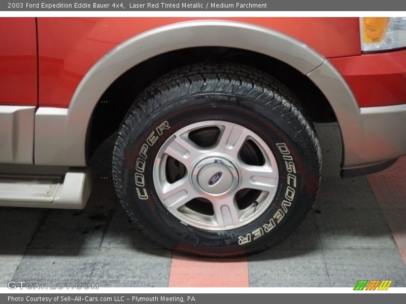 Laser Red Tinted Metallic / Medium Parchment 2003 Ford Expedition Eddie Bauer 4x4