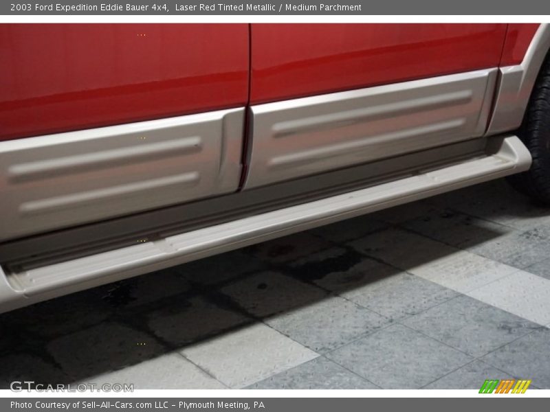 Laser Red Tinted Metallic / Medium Parchment 2003 Ford Expedition Eddie Bauer 4x4