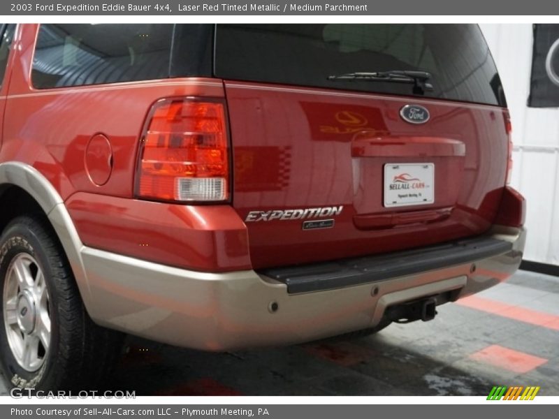 Laser Red Tinted Metallic / Medium Parchment 2003 Ford Expedition Eddie Bauer 4x4