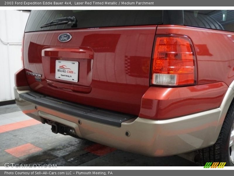 Laser Red Tinted Metallic / Medium Parchment 2003 Ford Expedition Eddie Bauer 4x4