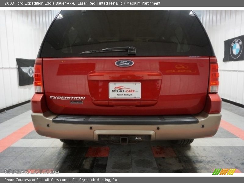 Laser Red Tinted Metallic / Medium Parchment 2003 Ford Expedition Eddie Bauer 4x4