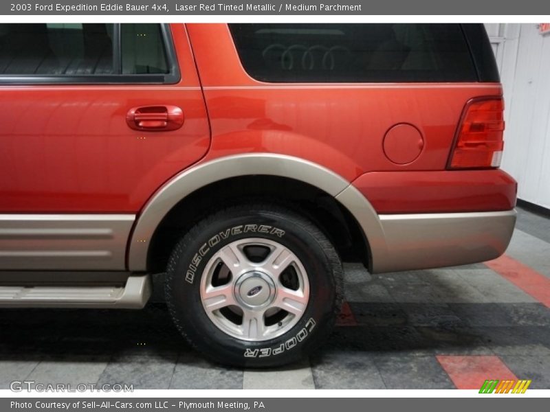 Laser Red Tinted Metallic / Medium Parchment 2003 Ford Expedition Eddie Bauer 4x4