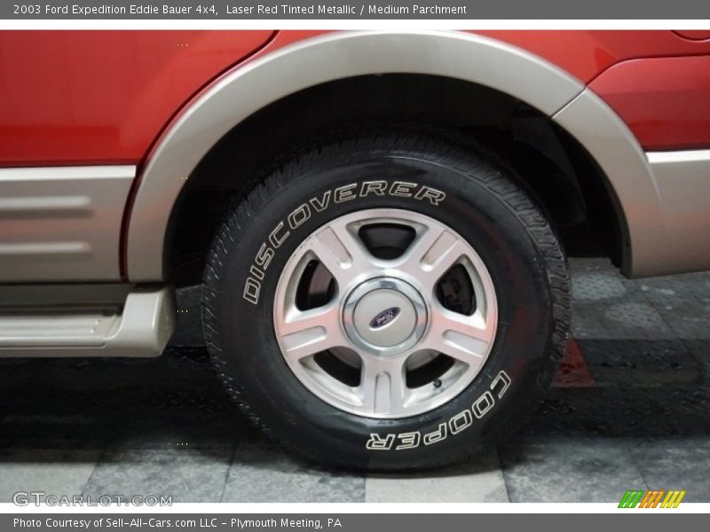 Laser Red Tinted Metallic / Medium Parchment 2003 Ford Expedition Eddie Bauer 4x4